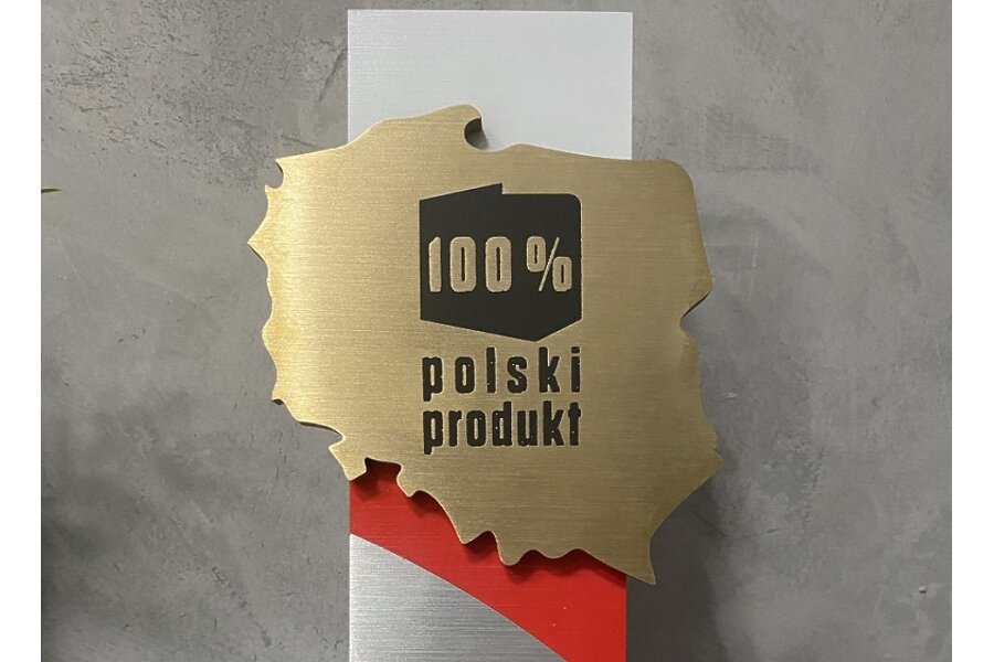 100% Polski Produkt - nagroda dla HM Factory Sp. z o.o.